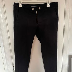 Mango Black Capri pants